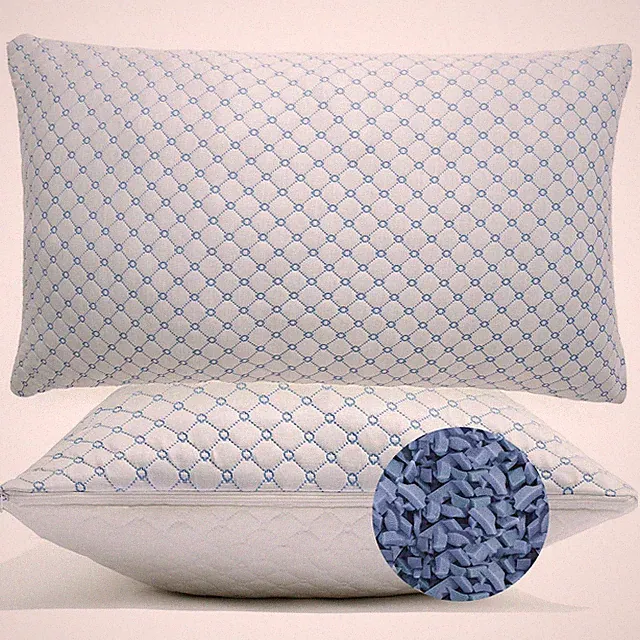 Cooling Bed Pillows for Sleeping Set of 2, Shredded Memory Foam Pillows for B...