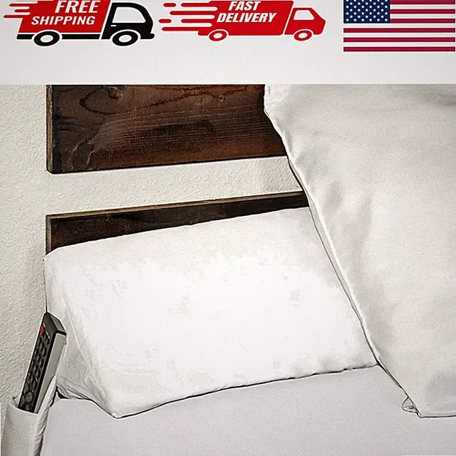 Innovative Bed Gap Filler Pillow: Twin Size Wedge for Enhanced Sleep Experience