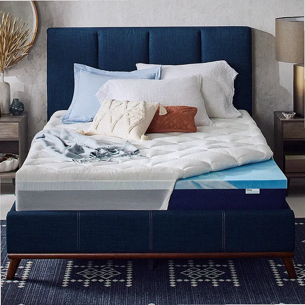 Sleep Innovations Cooling Comfort Gel Memory Foam Dual Queen