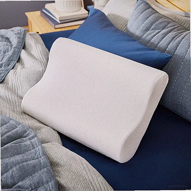 Sleep Innovations Memory Foam Contour Pillow, Standard Size, Head, Neck, and...