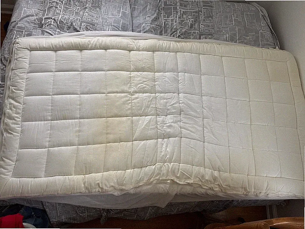 Sleep Innovations Twin Mattress Foam Layer Cover - Great way to try it for less!