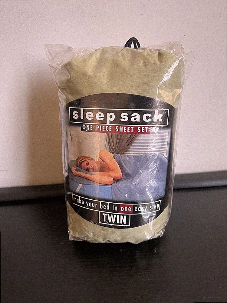 Sleep Sack Sleep Innovations Bed Sheet For Camping Twin One Piece Travel Khaki