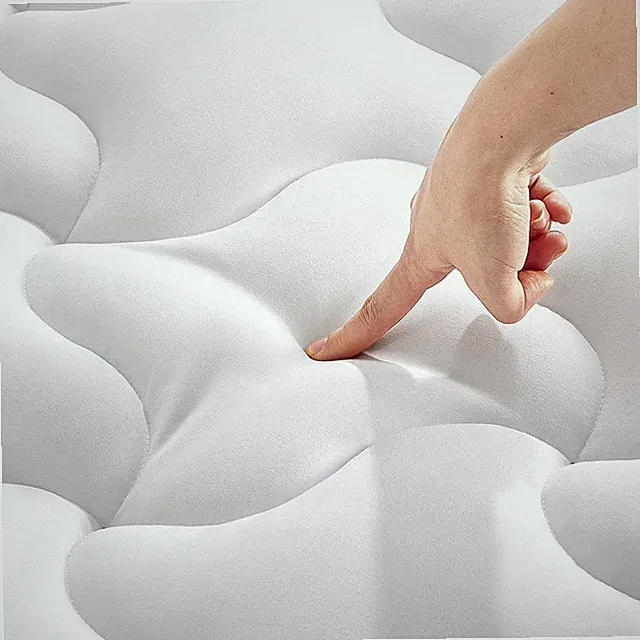 Twin Cooling Mattress Topper - Quilted Fitted Pad for Bedding Comfort Sleep