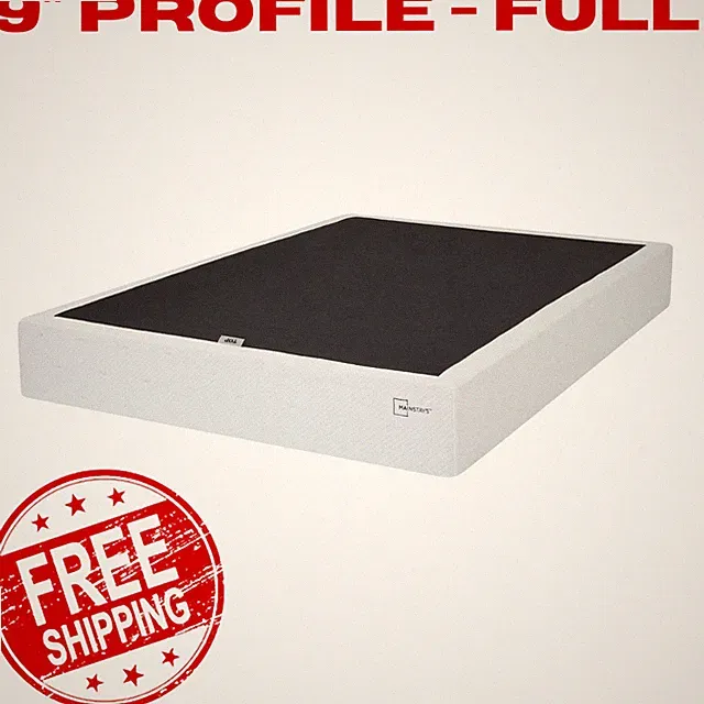 Universal Full Metal Box Spring 9" Inch Profile Deep High 74" x 53" Folding